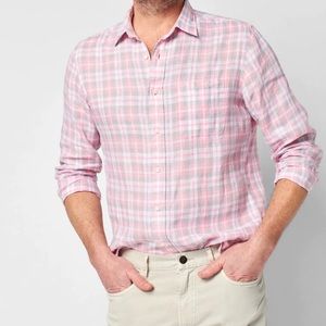 Faherty LINEN LAGUNA SHIRT
RRP-ROSE ROCK PLAID
MWU2221
Size: L
New with tags